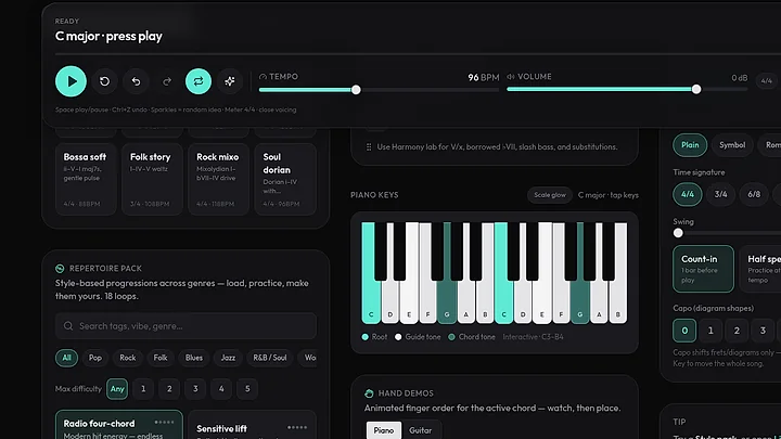 Screenshot of Chord Lab